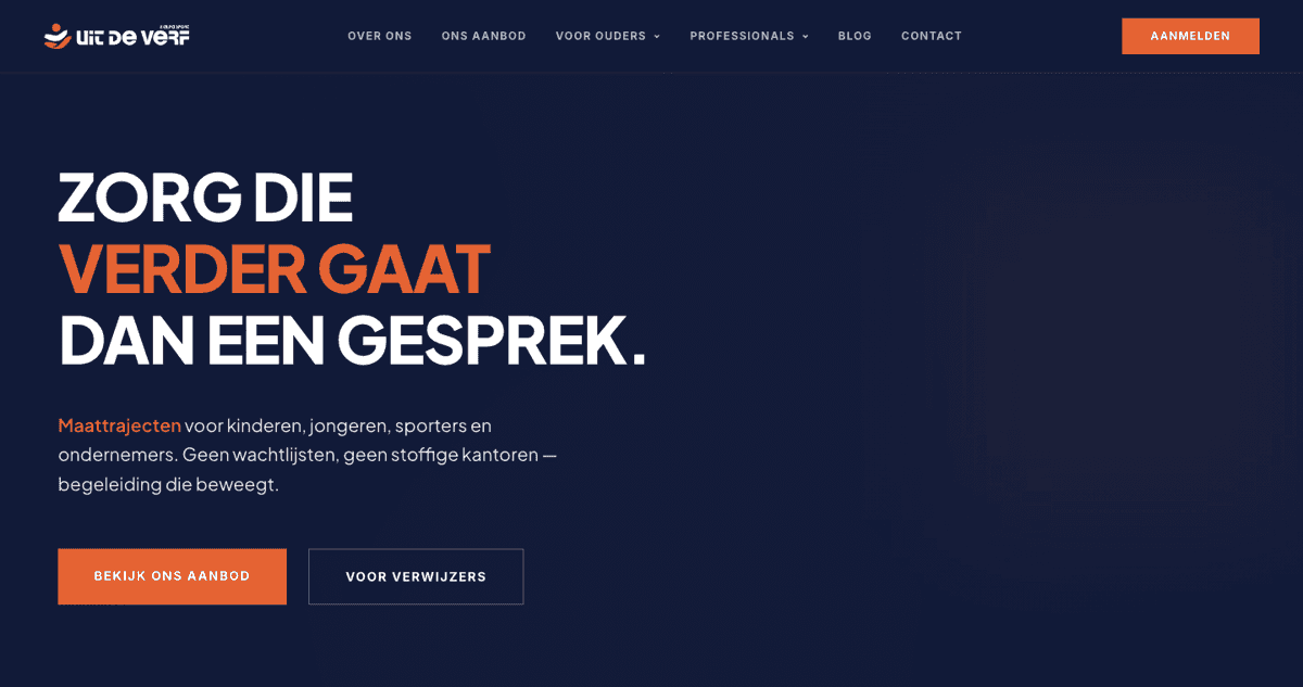 Homepage van Uit de Verf